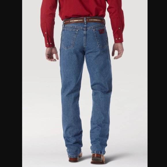 WRANGLER® "20X" No. 22 Original Jean in Vintage Denim 35x32 - Picture 4 of 13